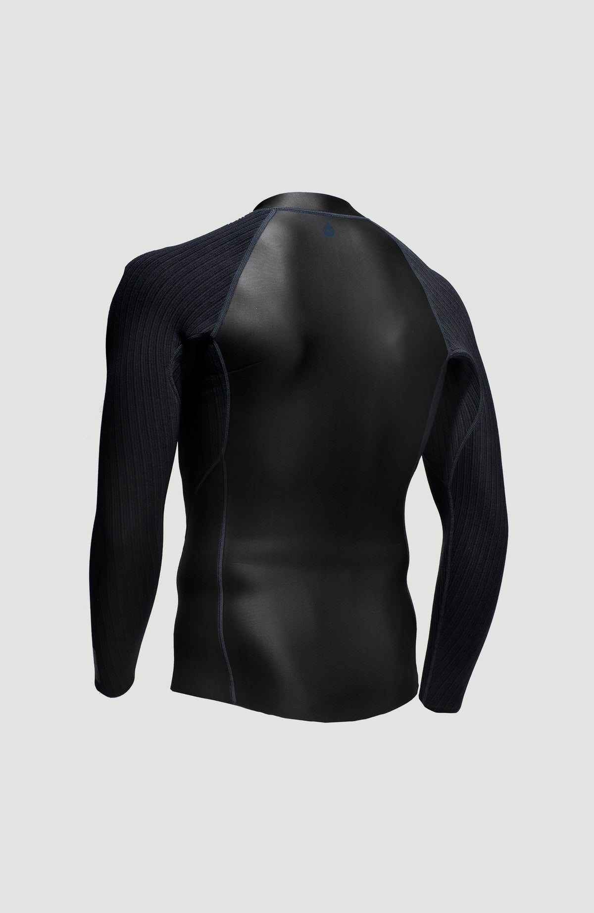 Blueprint 2mm Front Zip Jacket | BLACK/BLACK