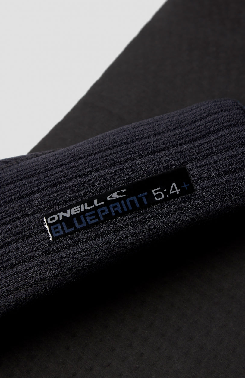 Blueprint Windfreak 5/4mm Chest Zip Full Wetsuit | BLACK/BLACK